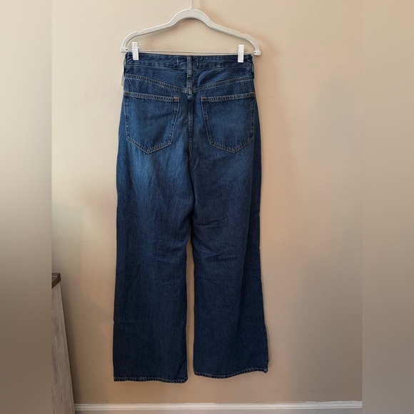 Abercrombie & Fitch Dark Blue Flare Jeans - Picture 4 of 4